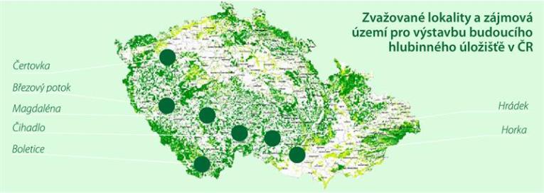Vysočina_Hlubinná uložiště